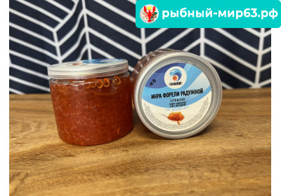 Икра форели слабой соли 100гр Икра форели слабой соли 100гр