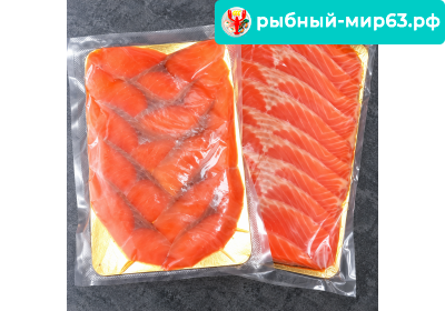 Семга нарезка 0.300гр